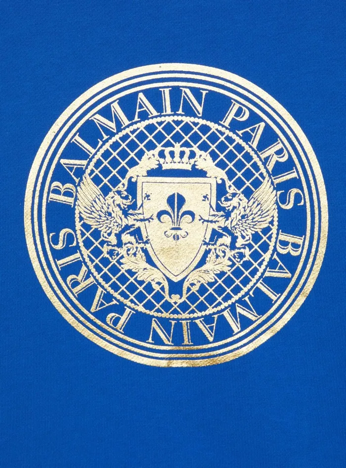 039Coin039 Sweatshirtnbsp Blue Kids Balmain