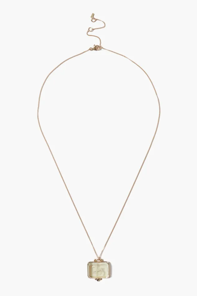 14k Aries Zodiac Necklace Women Chan Luu 14k Fine