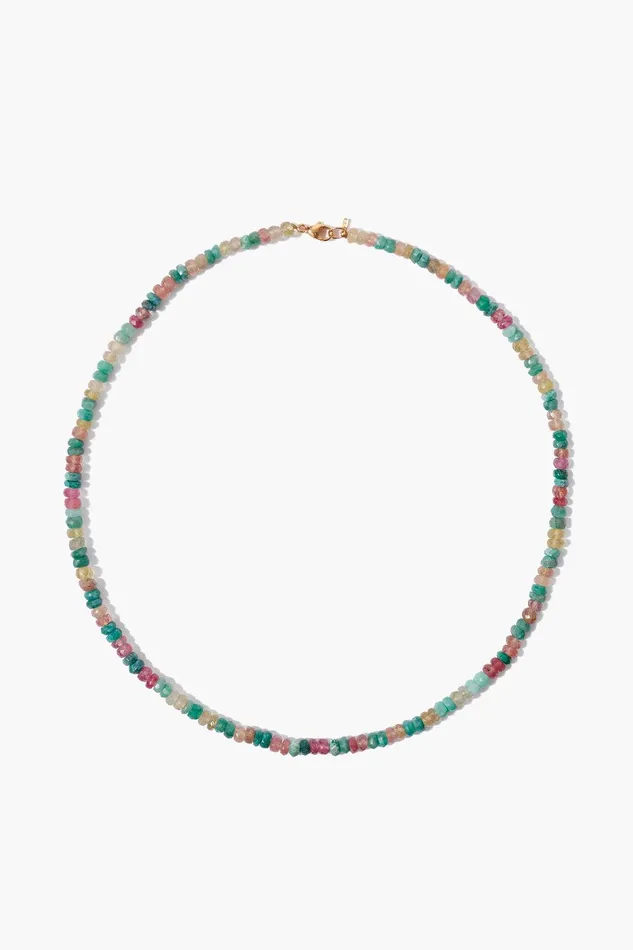 14k Emerald Mix Collar Necklace Women Chan Luu 14k Fine