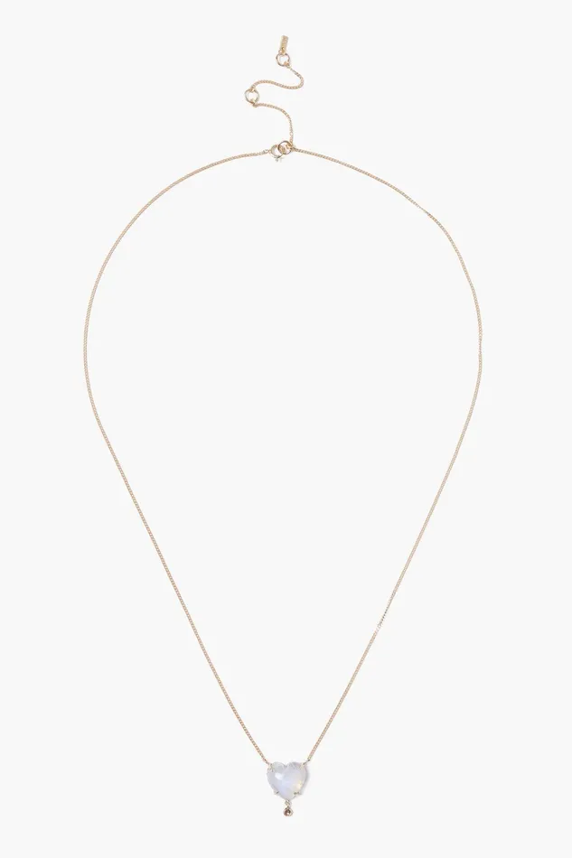 14k Heart Necklace Moonstone Women Chan Luu 14k Fine