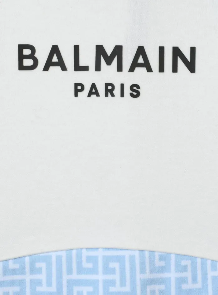 2piece Baby Set Blue Kids Balmain