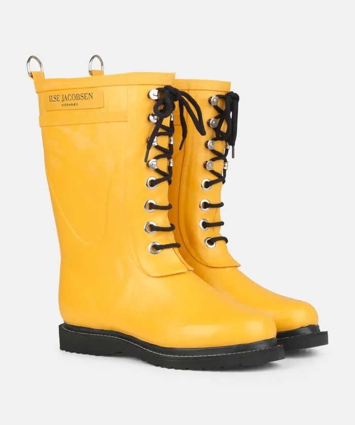 34 Rubber Boots 8211 Cyber Yellow Rainboots Ilse Jacobsen Rainboots Medium