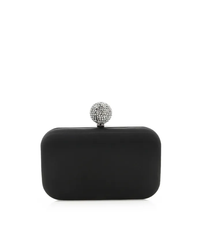 Accessories Billini Bags HANNA CLUTCH BAG BLACK SATIN