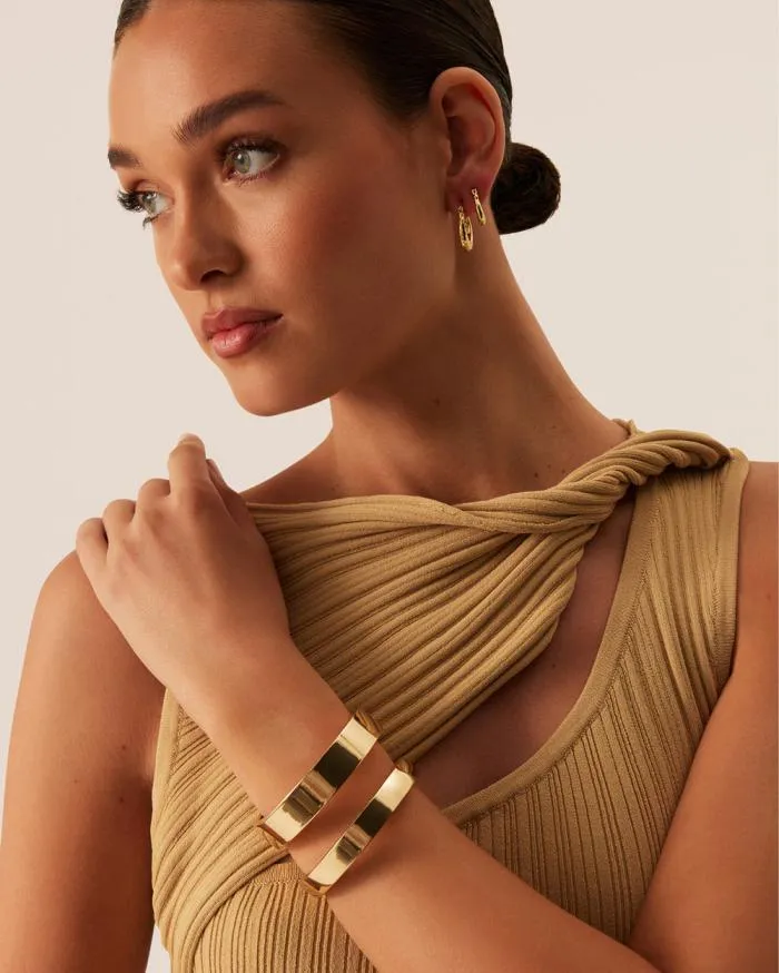 Accessories Billini Jewellery CHARLOTTA BANGLE 2 PACK GOLD