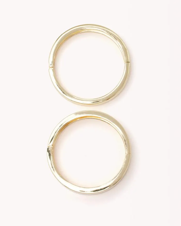 Accessories Billini Jewellery CHARLOTTA BANGLE 2 PACK GOLD