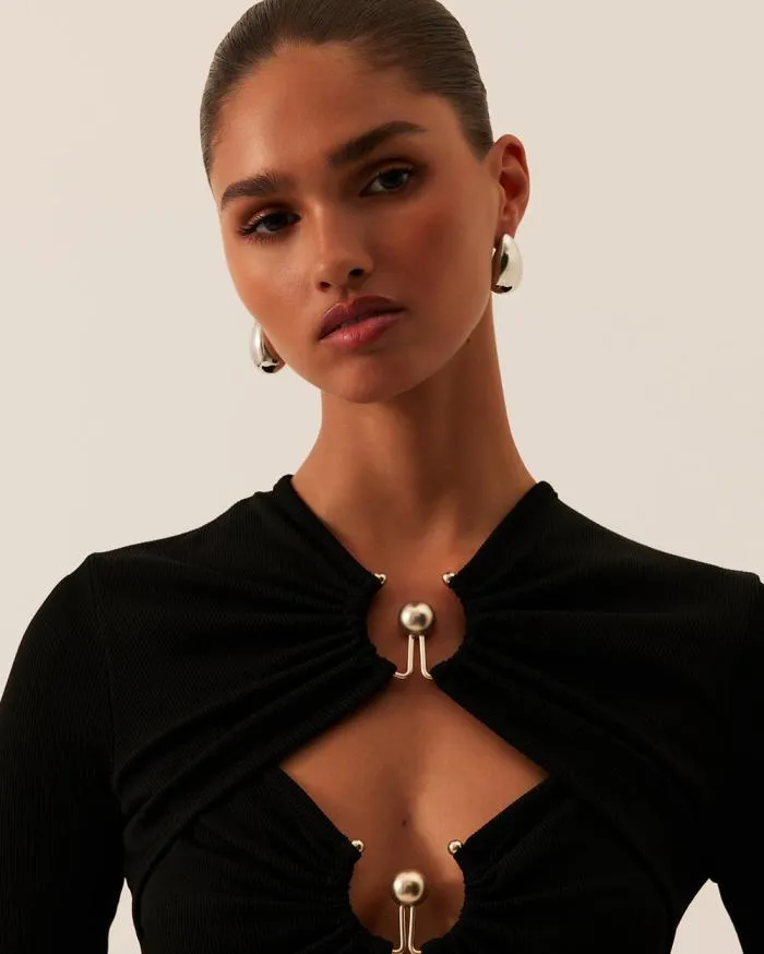 Accessories Billini Jewellery GAIZA EARRING DARK SILVER