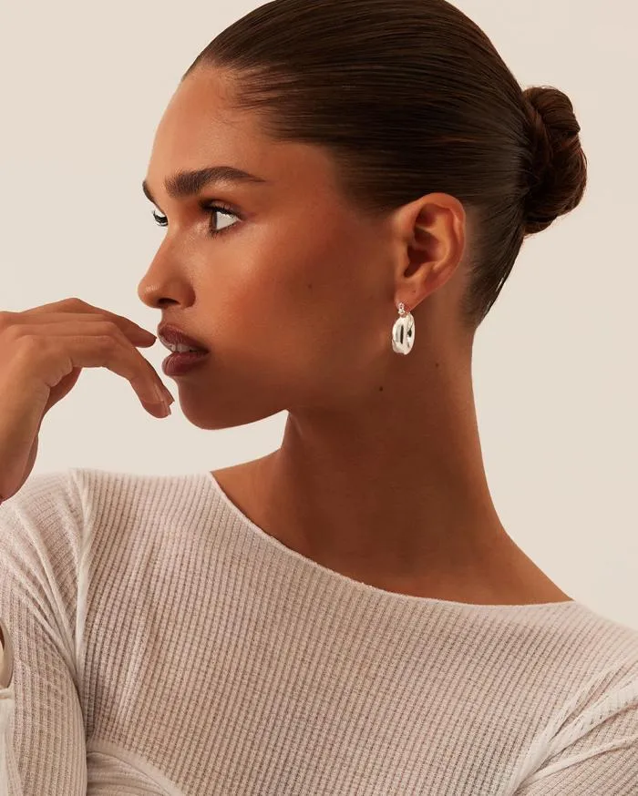 Accessories Billini Jewellery PORTIA HOOP EARRING STERLING SILVER