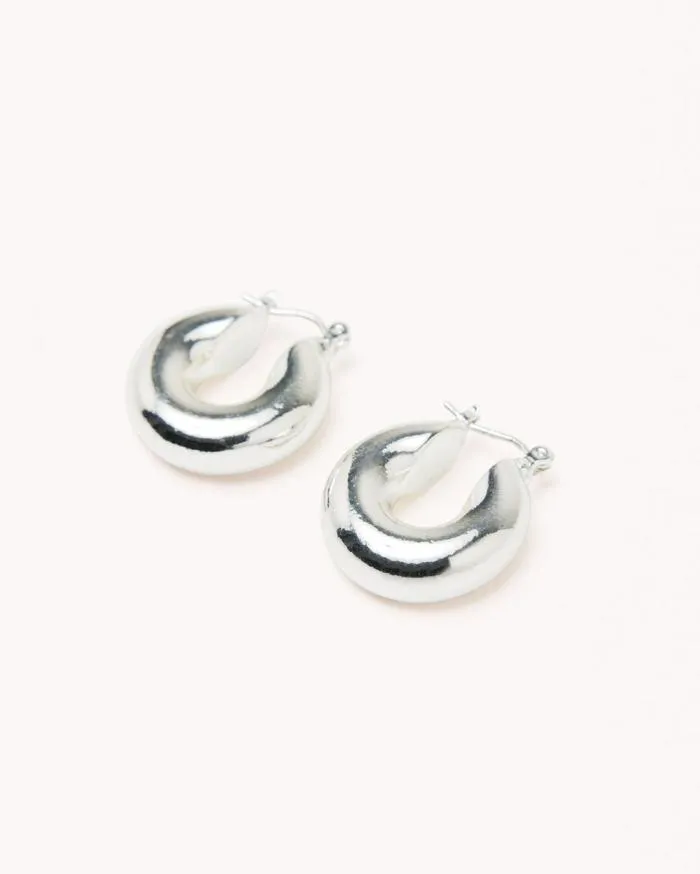 Accessories Billini Jewellery PORTIA HOOP EARRING STERLING SILVER