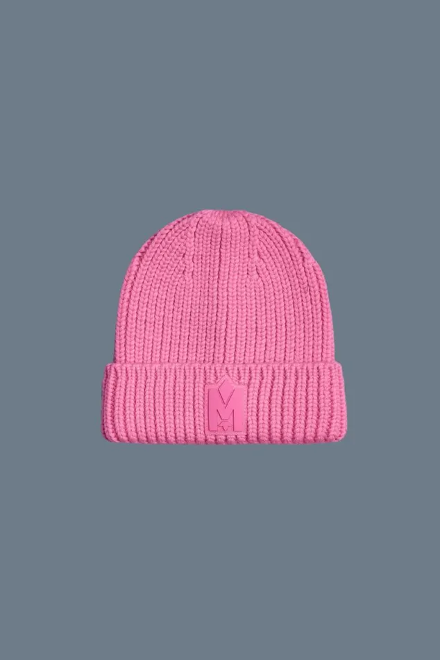 Accessories Kids Mackage JUDEKZ Handknit Toque With Ribbed Cuff For Kids Bright Pink Accessories Kids Mackage JUDEKZ Handknit Toque With Ribbed Cuff For Kids Bright Pink
