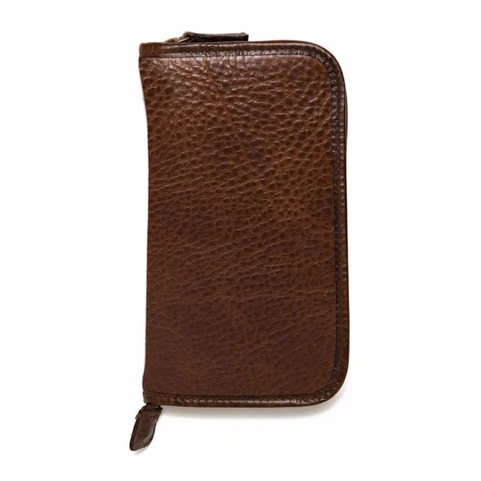 Accessories Men Billy Reid Accessories Case Titan Milled Brown