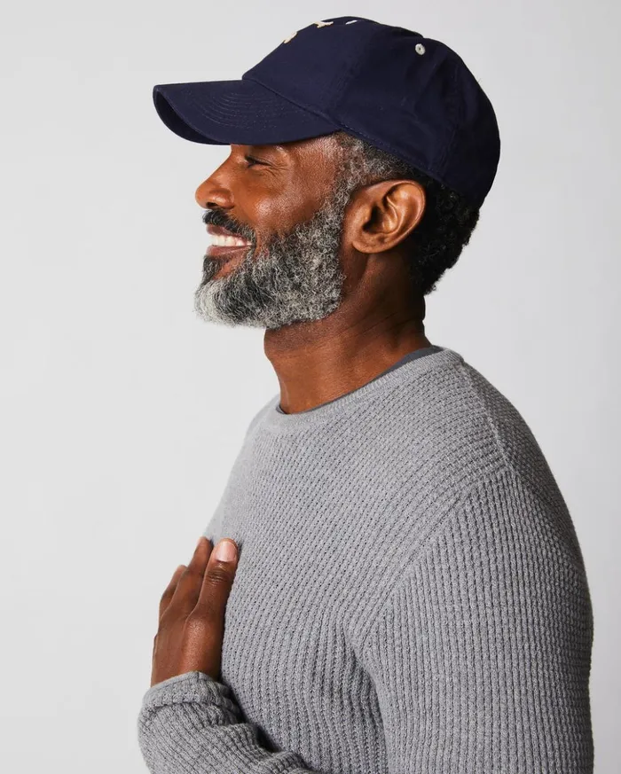 Accessories Men Billy Reid Florence Cap Washed Blue