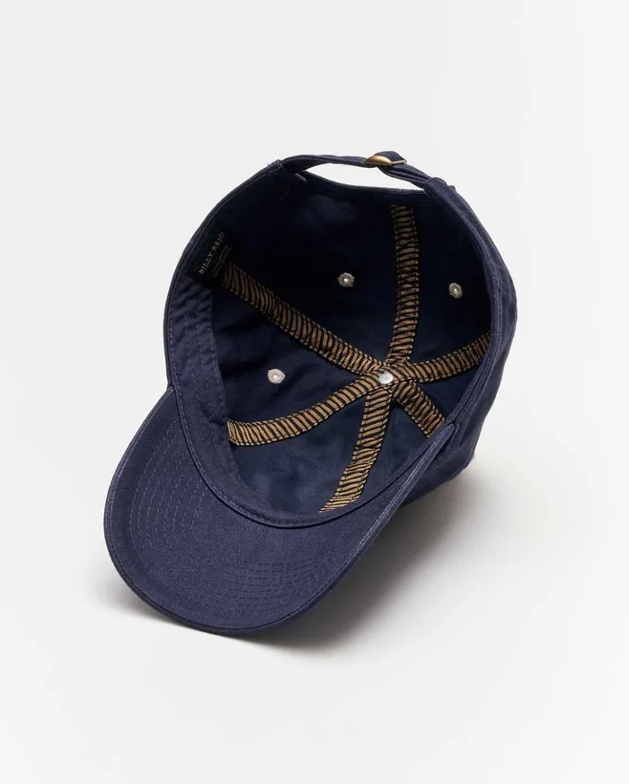 Accessories Men Billy Reid Florence Cap Washed Blue