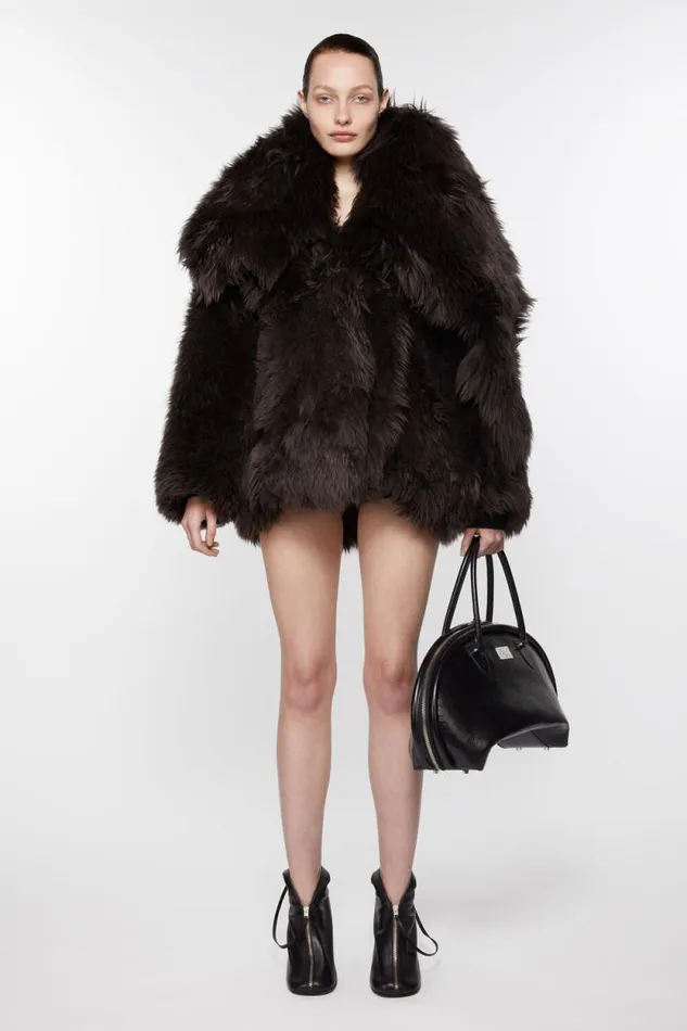 Acne Studios Bowlina Shoulder Bag Black Women Bags