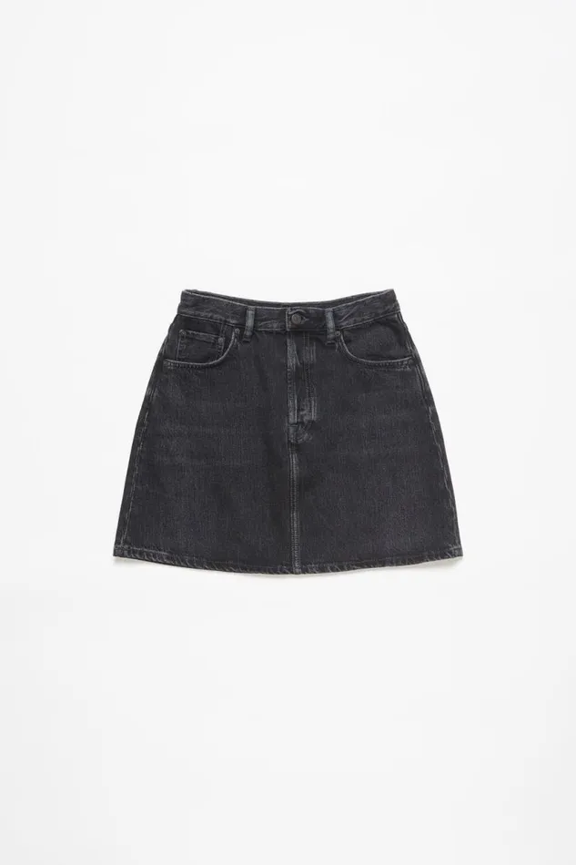Acne Studios Denim Skirt Black Women Skirts Acne Studios Denim Skirt Black Women Skirts