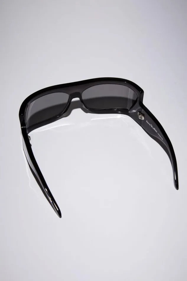 Acne Studios Frame Sunglasses Black Men Eyewear Acne Studios Frame Sunglasses Black Men Eyewear