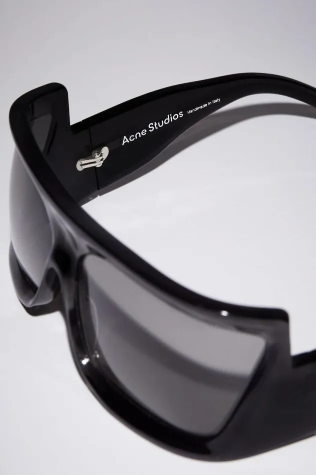 Acne Studios Frame Sunglasses Black Men Eyewear Acne Studios Frame Sunglasses Black Men Eyewear