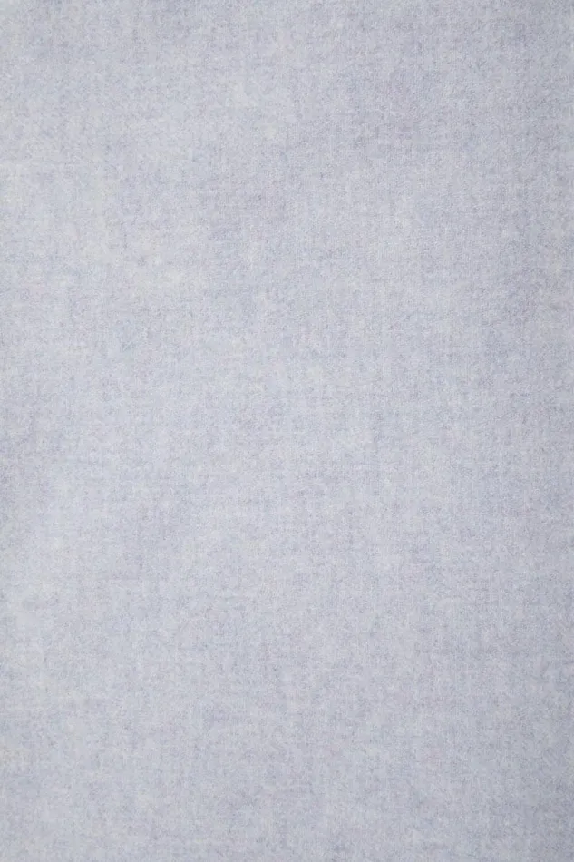 Acne Studios Fringe Wool Scarf 8211 Oversized Powder Blue Mlange Men Scarves