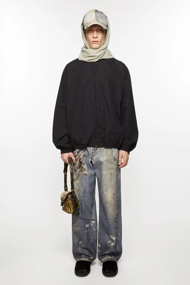 Acne Studios Fringe Wool Scarf 8211 Skinny Light Green Women Scarves Acne Studios Fringe Wool Scarf 8211 Skinny Light Green Women Scarves