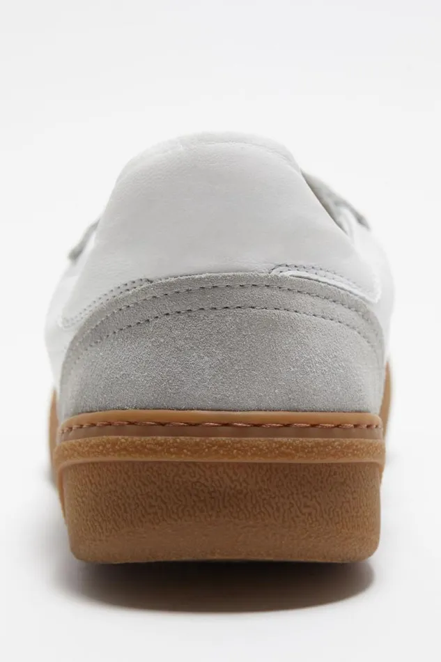 Acne Studios Laceup Sneakers Whitebrown Women Shoes Acne Studios Laceup Sneakers Whitebrown Women Shoes