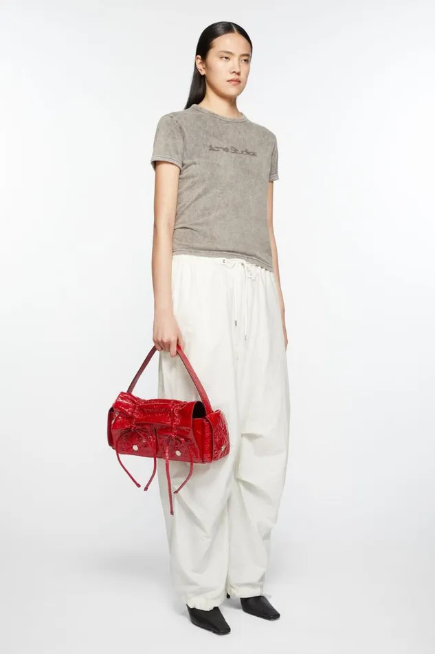 Acne Studios Multipocket Bag Red Men Bags