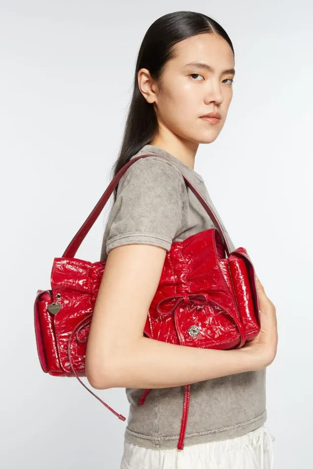 Acne Studios Multipocket Bag Red Men Bags