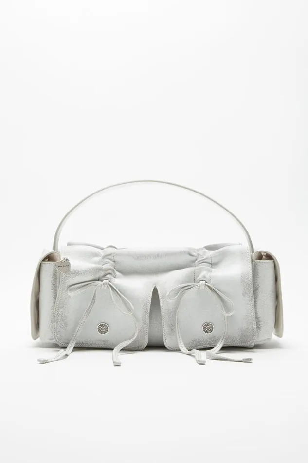 Acne Studios Multipocket Bag Whitegrey Women Bags