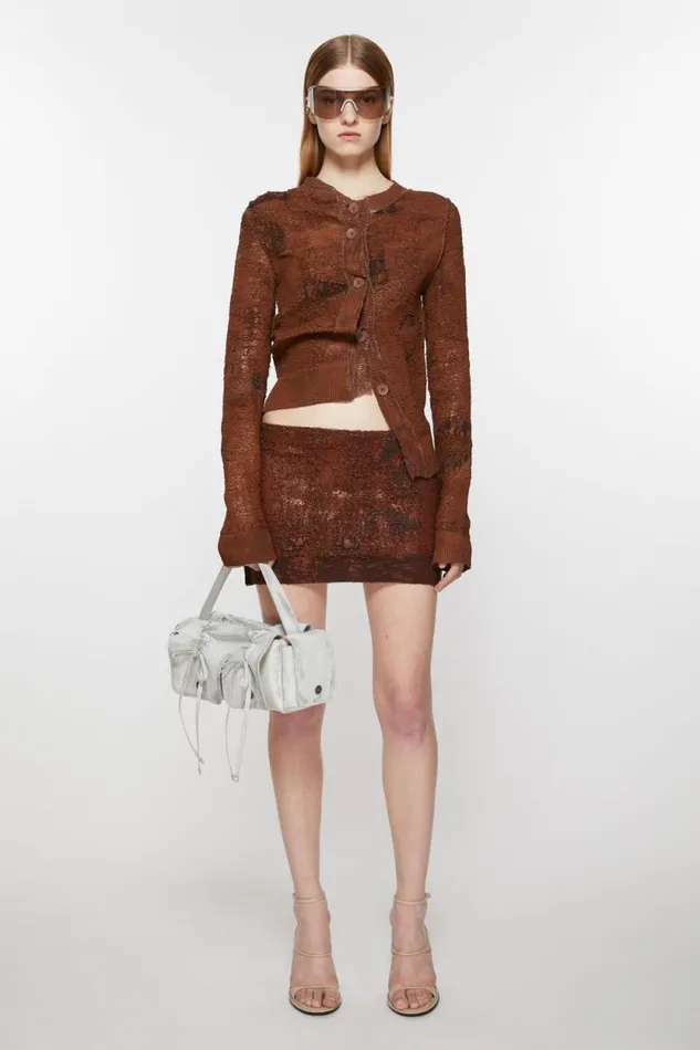 Acne Studios Multipocket Bag Whitegrey Women Bags