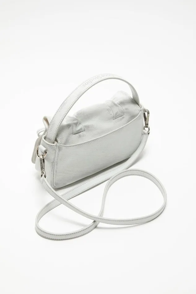 Acne Studios Multipocket Micro Bag Whitegrey Men Bags Acne Studios Multipocket Micro Bag Whitegrey Men Bags