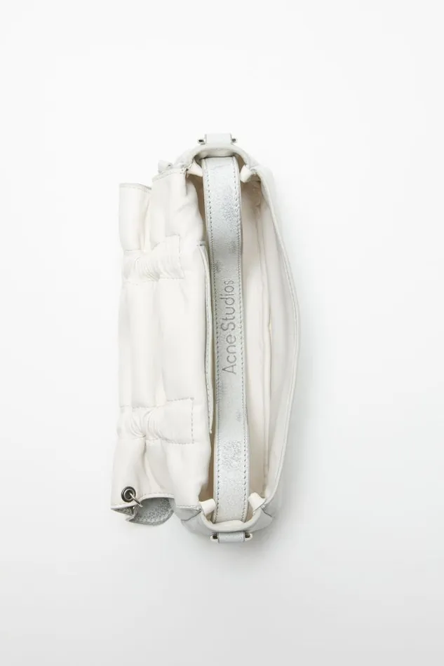 Acne Studios Multipocket Micro Bag Whitegrey Men Bags Acne Studios Multipocket Micro Bag Whitegrey Men Bags