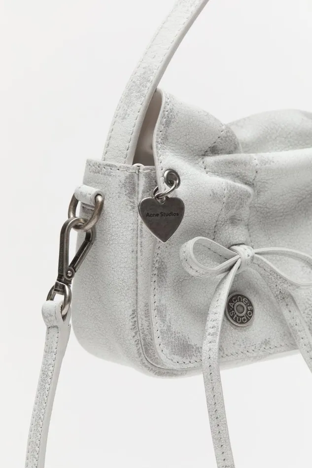 Acne Studios Multipocket Micro Bag Whitegrey Men Bags Acne Studios Multipocket Micro Bag Whitegrey Men Bags
