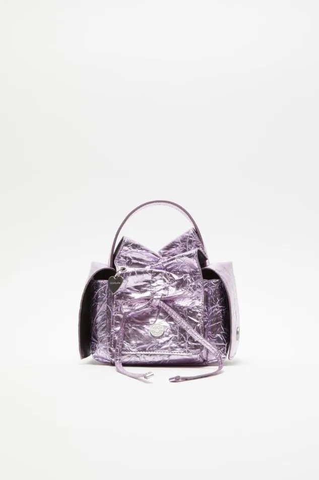 Acne Studios Multipocket Mini Bag Lavender Purple Men Bags