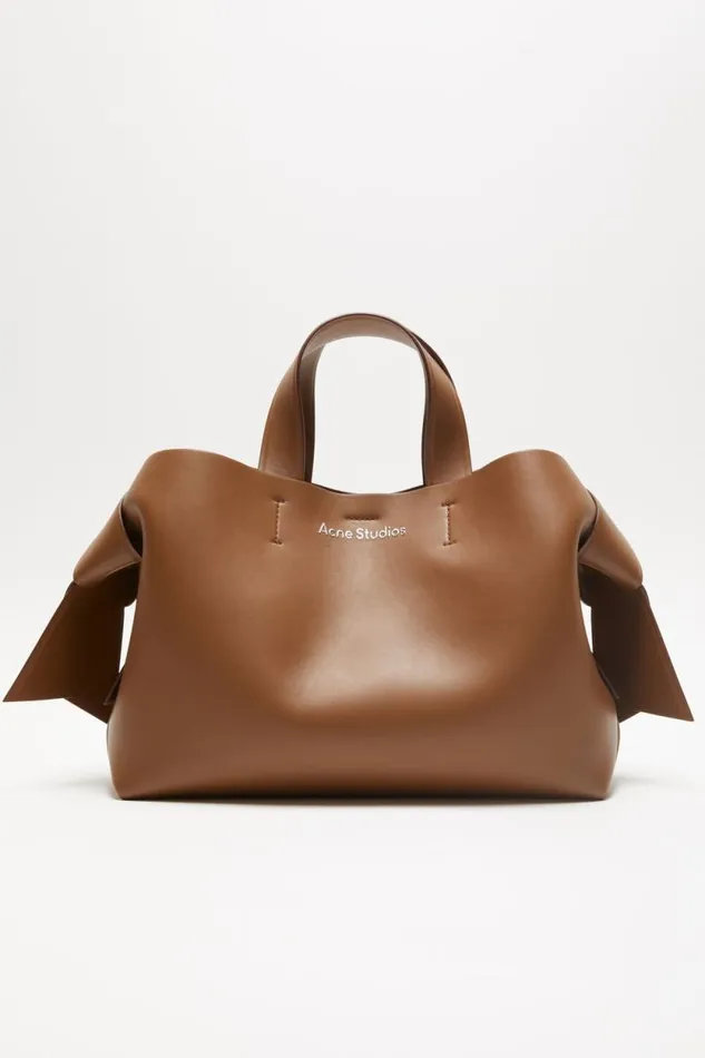 Acne Studios Musubi Midi Tote Camel Brown Women Bags