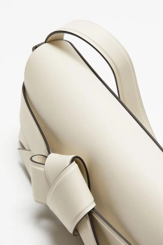 Acne Studios Musubi Shoulder Bag Whiteblack Men Bags Acne Studios Musubi Shoulder Bag Whiteblack Men Bags