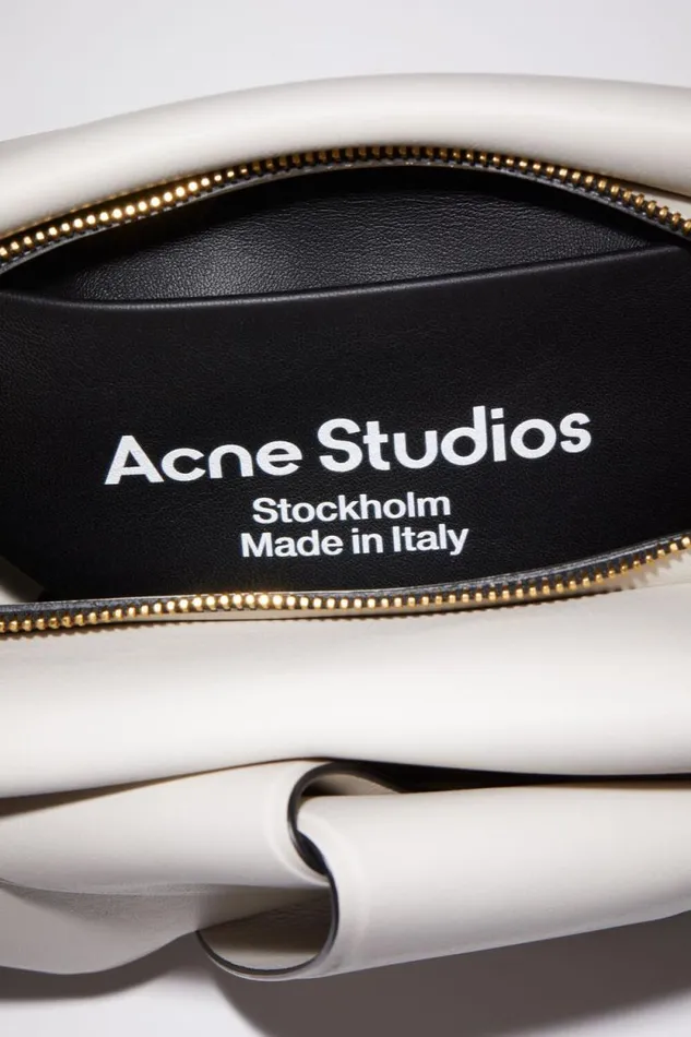 Acne Studios Musubi Shoulder Bag Whiteblack Men Bags Acne Studios Musubi Shoulder Bag Whiteblack Men Bags
