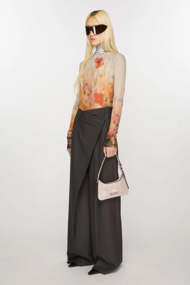 Acne Studios Platt Micro Shoulder Bag Pastel Pink Men Bags