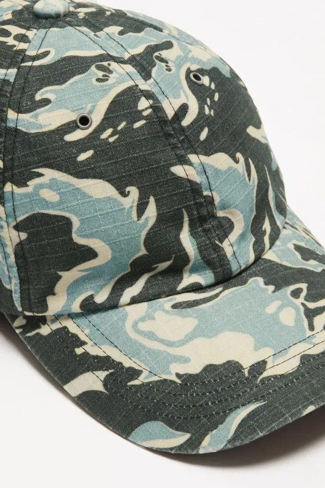 Acne Studios Printed Cap Blackblue Men Hats Acne Studios Printed Cap Blackblue Men Hats