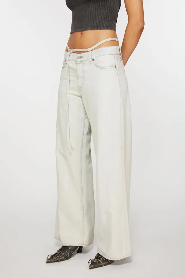 Acne Studios Regular Fit Jeans 8211 2004 Light Blue Women Jeans Acne Studios Regular Fit Jeans 8211 2004 Light Blue Women Jeans