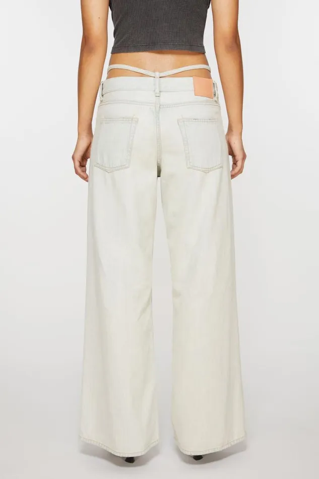 Acne Studios Regular Fit Jeans 8211 2004 Light Blue Women Jeans Acne Studios Regular Fit Jeans 8211 2004 Light Blue Women Jeans
