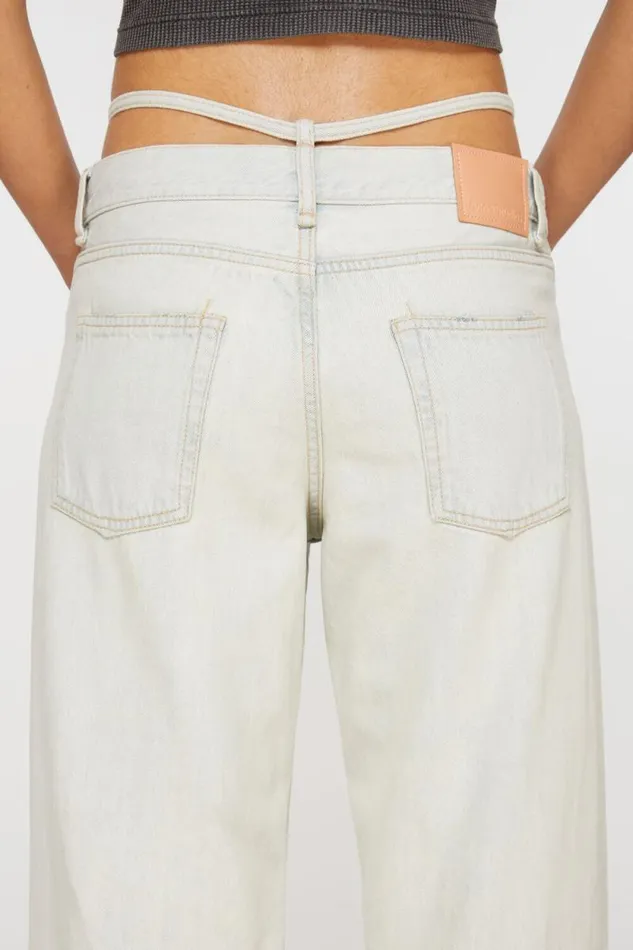 Acne Studios Regular Fit Jeans 8211 2004 Light Blue Women Jeans Acne Studios Regular Fit Jeans 8211 2004 Light Blue Women Jeans