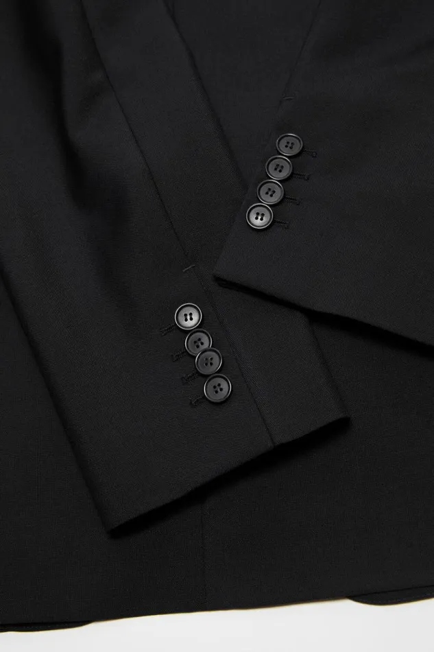 Acne Studios Regular Fit Suit Jacket Black Men Suit Jackets Acne Studios Regular Fit Suit Jacket Black Men Suit Jackets