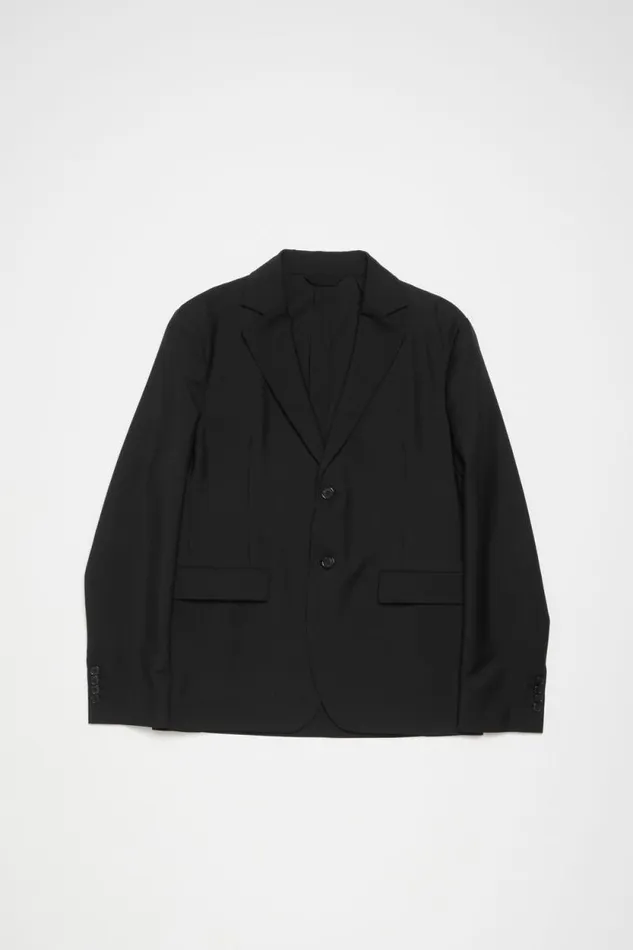 Acne Studios Regular Fit Suit Jacket Black Men Suit Jackets Acne Studios Regular Fit Suit Jacket Black Men Suit Jackets