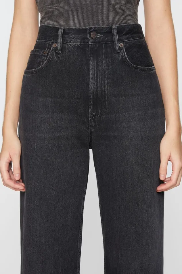 Acne Studios Relaxed Fit Jeans 8211 2022F Black Women Jeans Acne Studios Relaxed Fit Jeans 8211 2022F Black Women Jeans