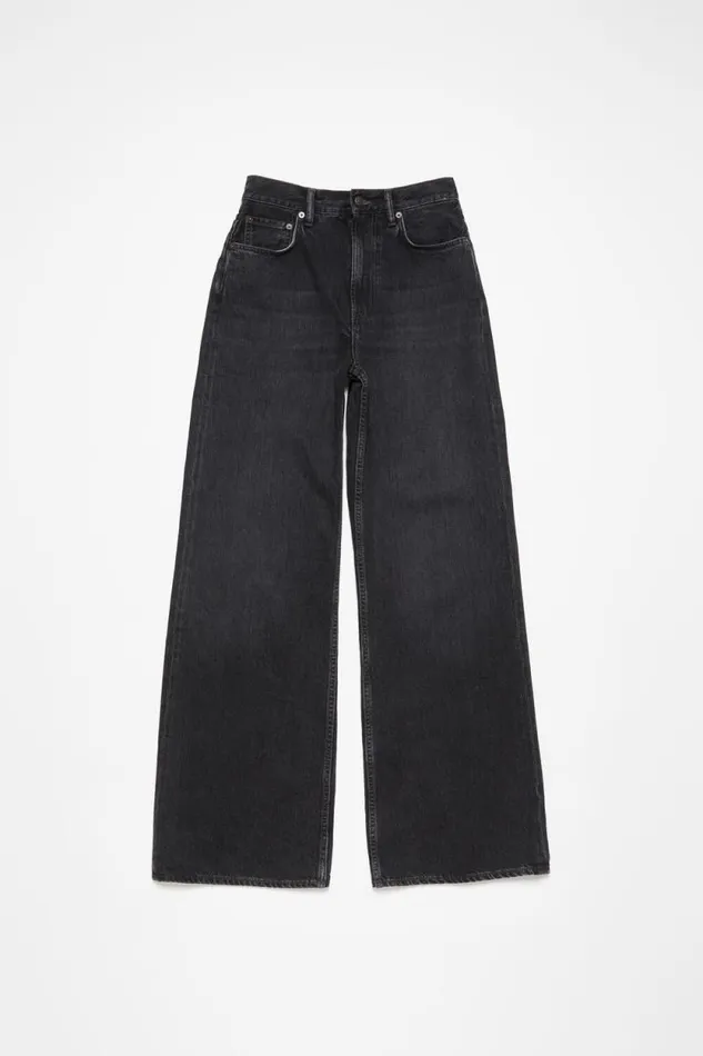 Acne Studios Relaxed Fit Jeans 8211 2022F Black Women Jeans Acne Studios Relaxed Fit Jeans 8211 2022F Black Women Jeans
