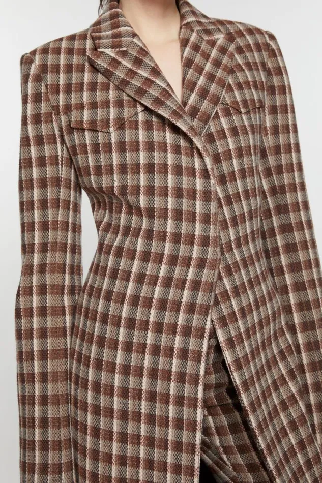 Acne Studios Singlebreasted Coat Beigebrown Women Outerwear Acne Studios Singlebreasted Coat Beigebrown Women Outerwear