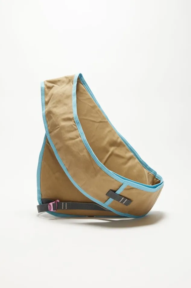 Acne Studios Sling Backpack Beigeblue Women Bags Acne Studios Sling Backpack Beigeblue Women Bags