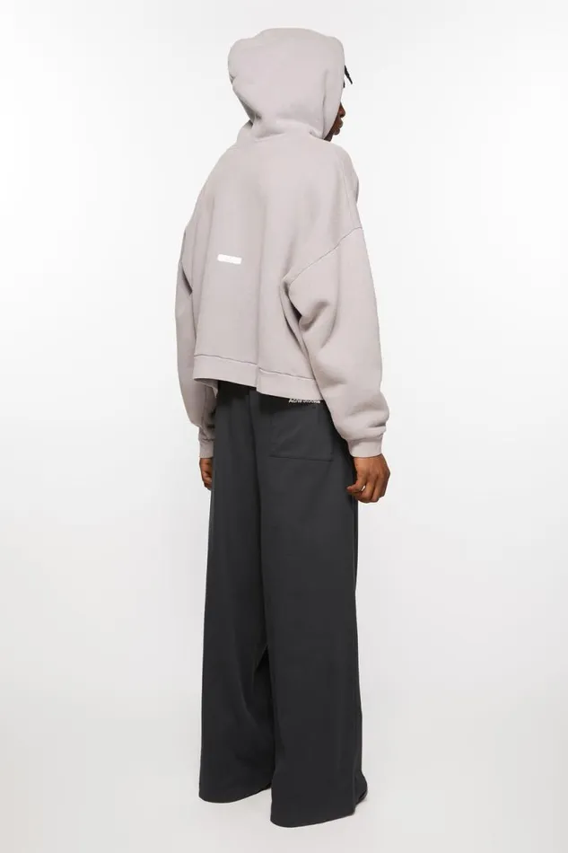 Acne Studios Sweatpant Logo Stamp Black Men Trousers