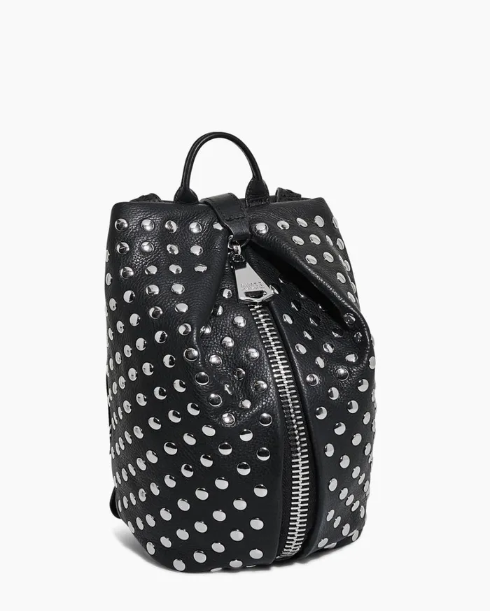 Aimee Kestenberg Backpacks Women Tamitha Novelty Mini Backpack Black With Disco Studs