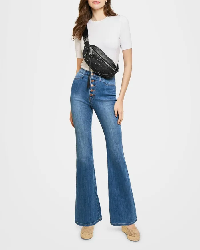 Aimee Kestenberg Bum Bags and Belt Bags Women Milan Novelty Bum Bag Scattered Studs