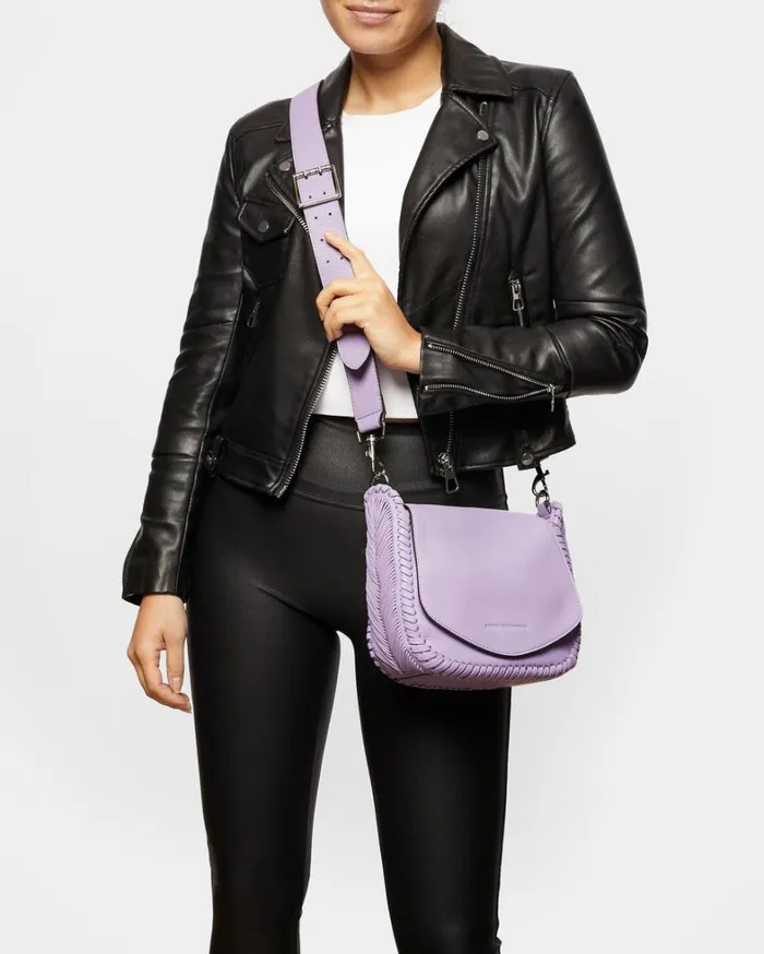 Aimee Kestenberg Crossbody Bags Women All For Love Saddle Crossbody Lavender