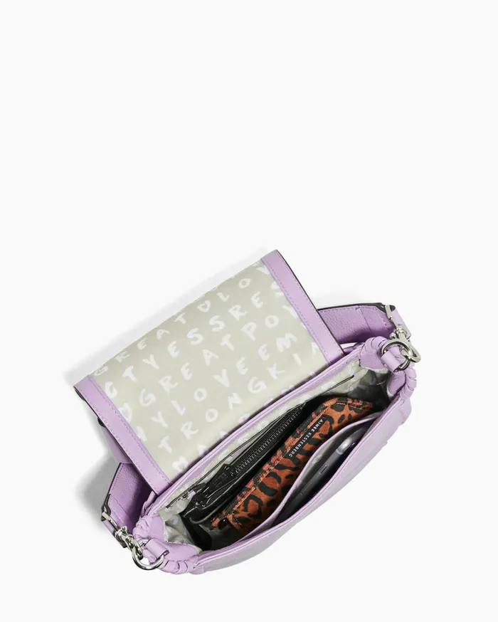 Aimee Kestenberg Crossbody Bags Women All For Love Saddle Crossbody Lavender